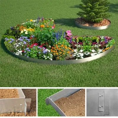 Corten Steel Edge, izveidojiet labu dārza vietu